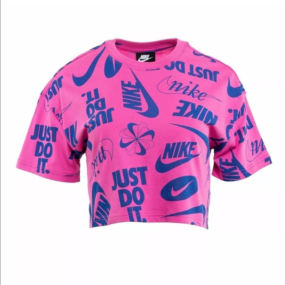 Nike Sportswear Wild Logo Crop Tee